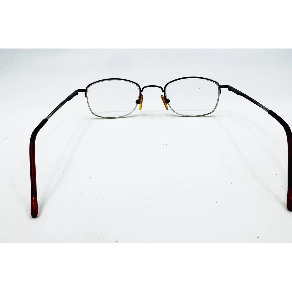 Alexander Eyeglasses Frames Mens Brown Preowned Metal Oval 48-21-135